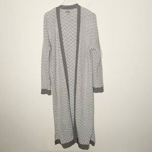 Aerie long open front cardigan size Large